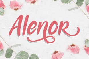 Alenor: A Script Font for Elegant Web Design