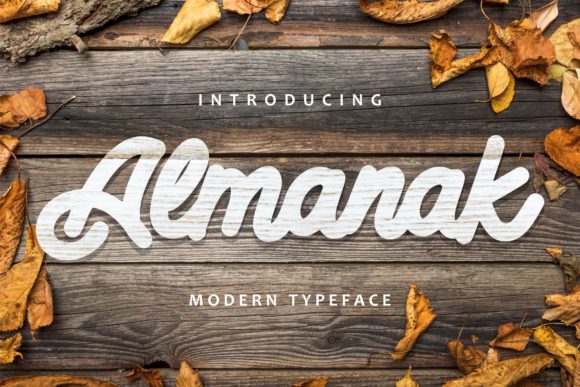 Almanak: A Bold Vintage Script Font for Handmade Brands