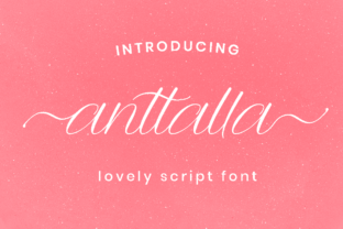 Anttalla: The Script Font That Elevates Your Digital Brand