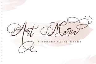 Art Maria: The Script Font That Elevates Your Brand