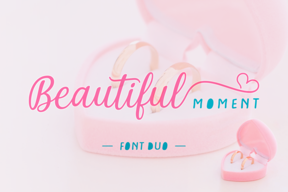 Beautiful Moment: A Font for Editorial Elegance