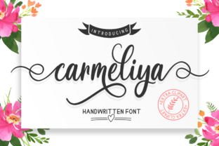Carmeliya: A Modern Script Font That Elevates Digital Branding