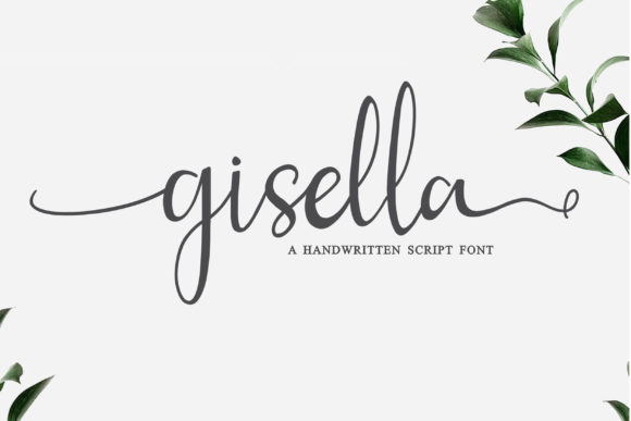 Gisella: A Handwritten Font for Authentic Digital Design