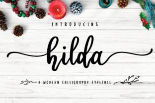 Hilda: A Warm, Personal Script Font for Brand Identity