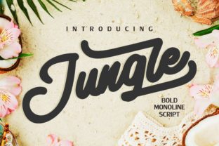 Jungle: A Script Font for Bold Digital Branding