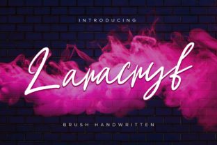 Laracryf: A Bold Handwritten Font for Creative Branding