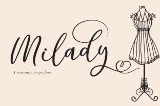 Milady Script Font for Campaign Headlines & Emotional Hooks