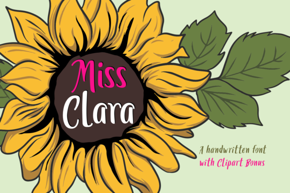 Miss Clara: A Soft, Rounded Handwritten Font for Warm Brand Identities