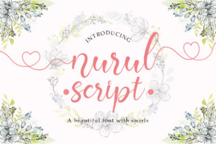 Nurul: A Script Font for Editorial Elegance