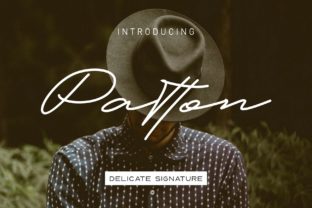 Patton Font: A Signature-Like Script for Trusted Branding