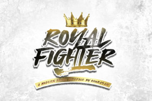 Royal Fighter: A Vintage Handwritten Font for Crafters