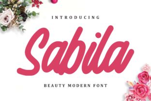 Sabila: A Modern Script Font for Digital Branding