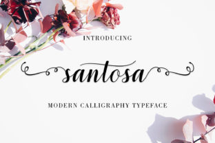 Santosa: A Script Font with Soul for Editorial Design