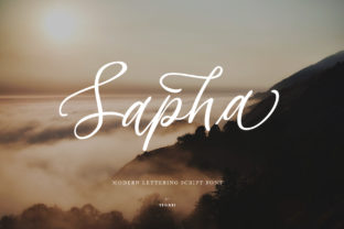 Sapha: A Font That Breathes Life into Your Handmade Creations