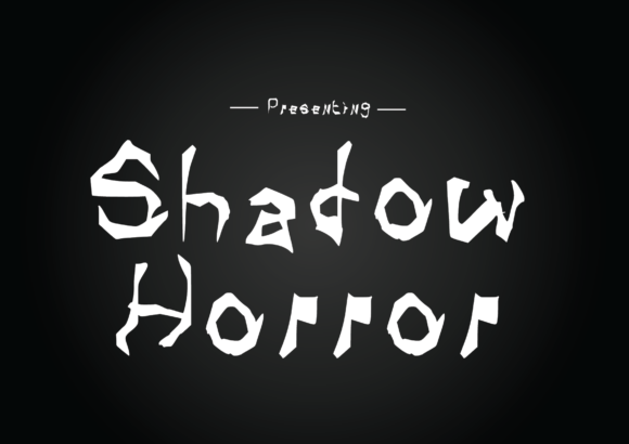 Shadow Horror: The Font That Adds Spooky Charm to Every Project