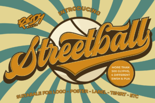Streetball: A Font That Elevates Branding with Confidence and Style