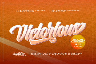 Victorious Script Font for Creative Crafters