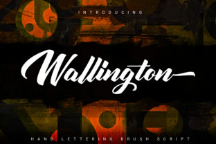 Wallington: A Modern Script Font for Contemporary Branding