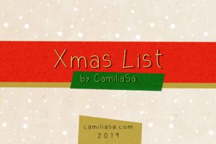 Xmas List: A Script Font for Holiday Marketing Magic
